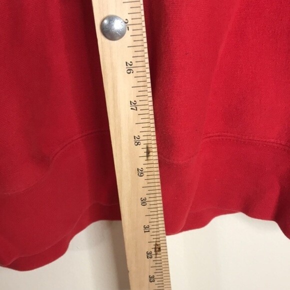 Steve & Barry’s outfitters 90s Ohio state oversized red pullover sweatshirt XXL - Picture 6 of 10